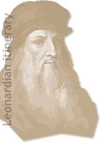 portrait of leonardo
