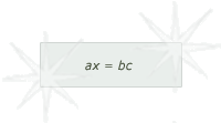 ax equals bc
