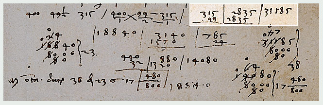 Calculation in context