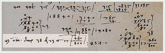 Calculation in context