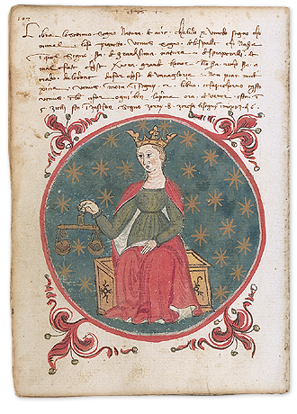 Time Reckoning: The Sign of Libra (p. 107a)