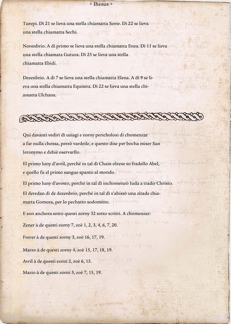 Italian Transcription