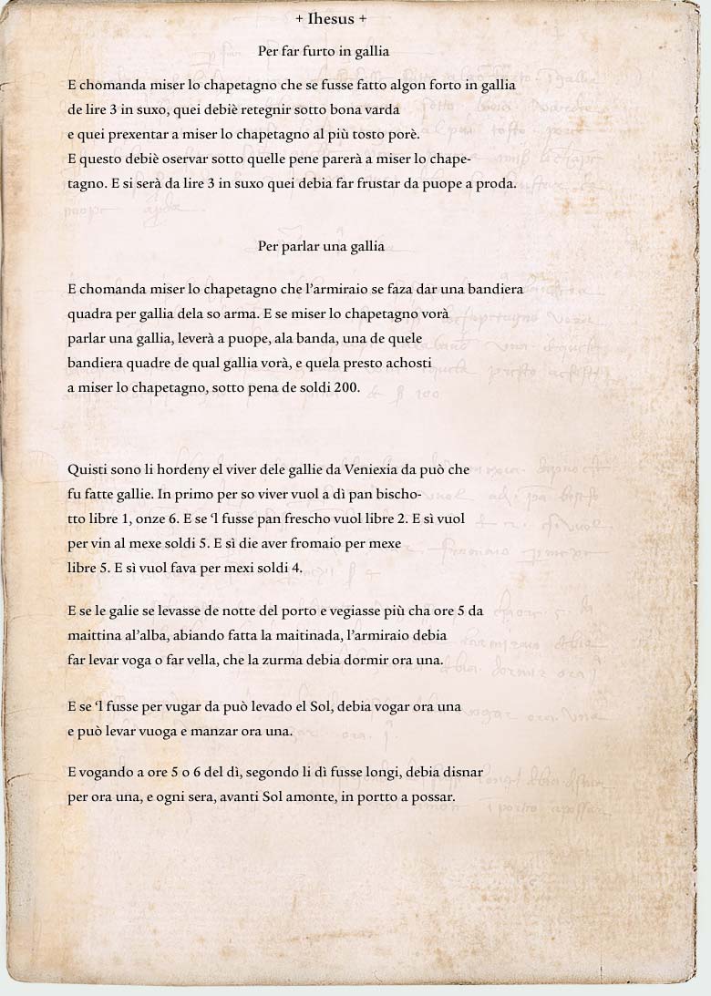 Italian Transcription