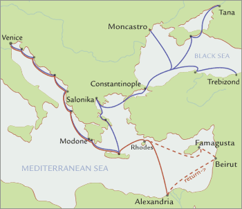 genoese trade route